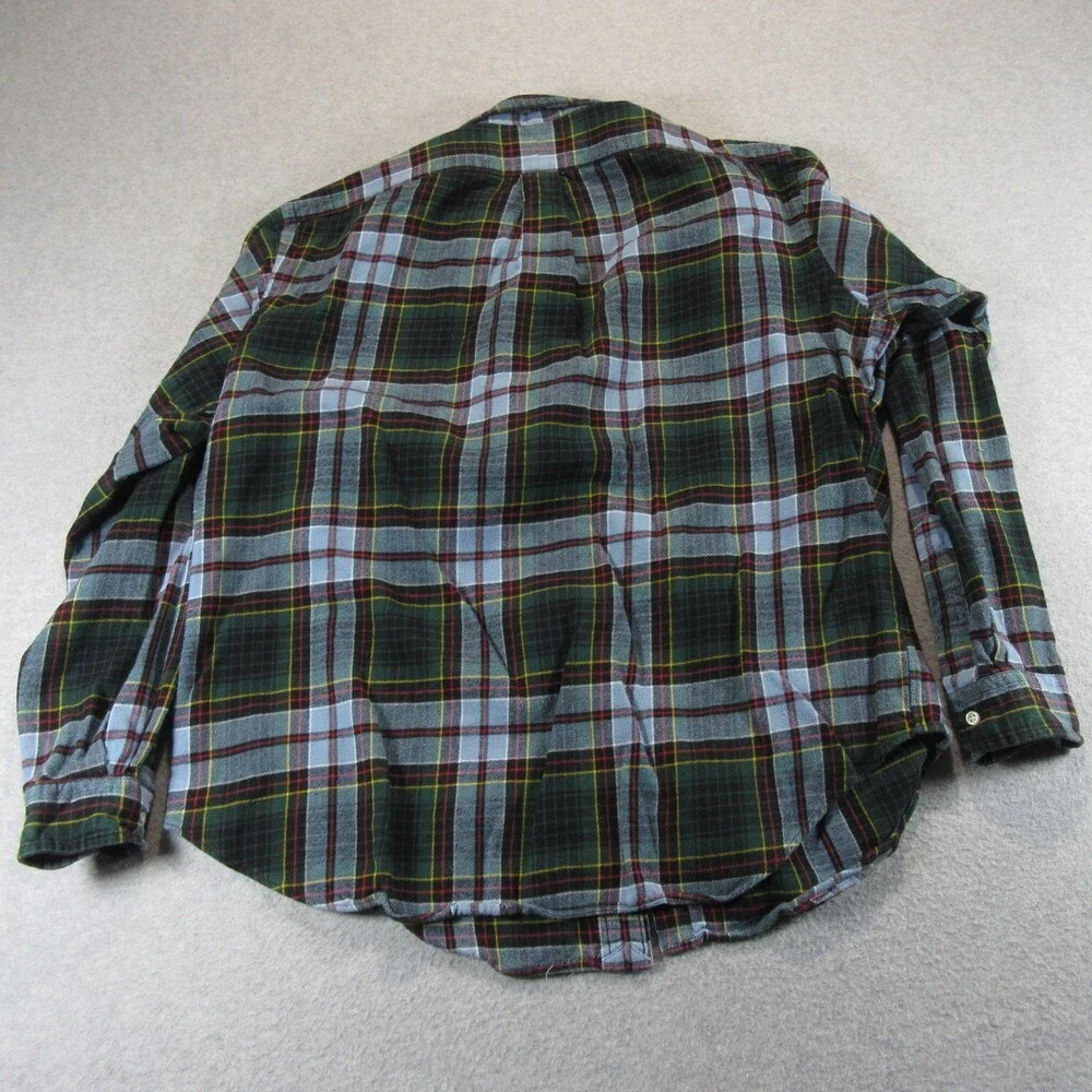 Polo Ralph Lauren‎ Mens Button Down Flannel Shirt XL Classic Fit Multicolored